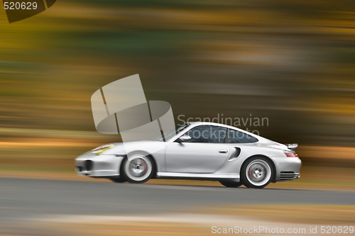 Image of Speeding Sports Car