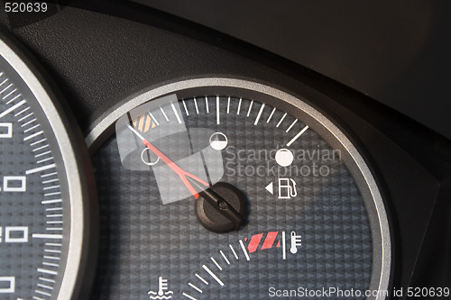 Image of Empty Gas Tank