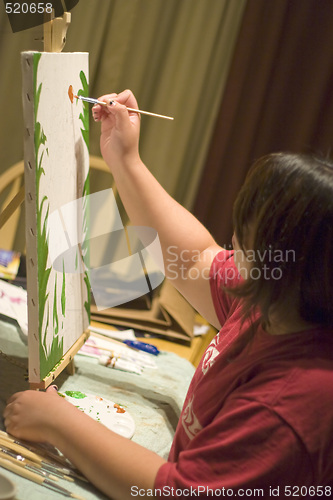 Image of Painting on Canvas