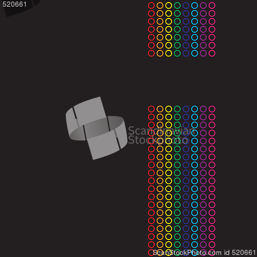 Image of Rainbow Circles Layout