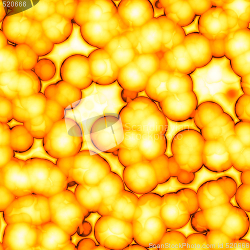 Image of 3D Yellow Cells