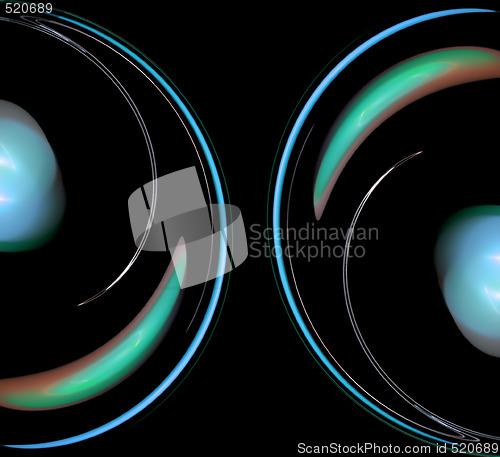 Image of Abstract Glowing Lines