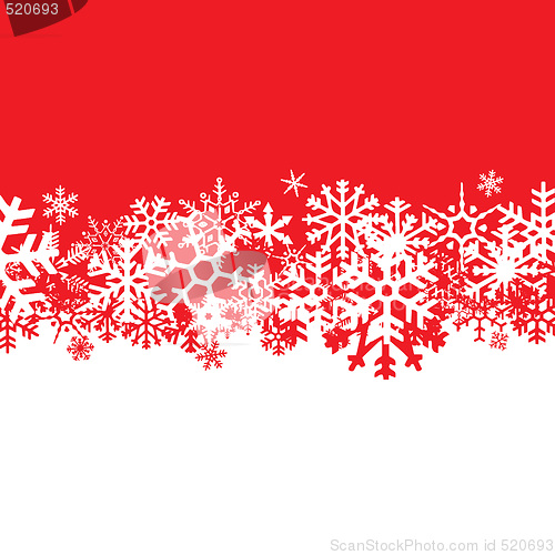 Image of Snowflakes Layout