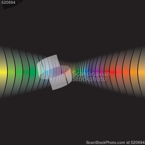 Image of Abstract Rainbow Layout