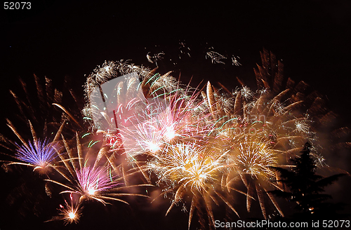 Image of Colourful fireworks