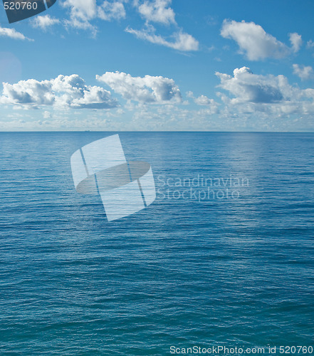 Image of the peaceful calm ocean
