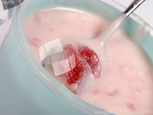 Image of Strawberry yogurt