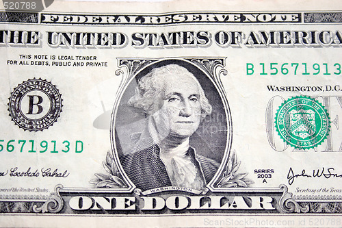 Image of one dollars