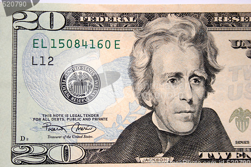 Image of twenty dollar