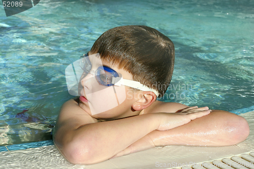 Image of In the pool