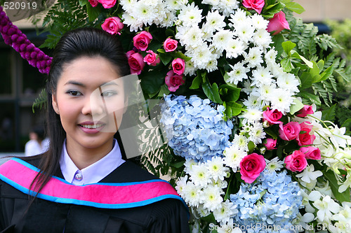 Image of Asian university graduate