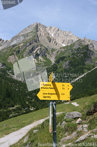 Image of Alpine trail