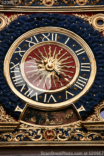 Image of Rouen clock