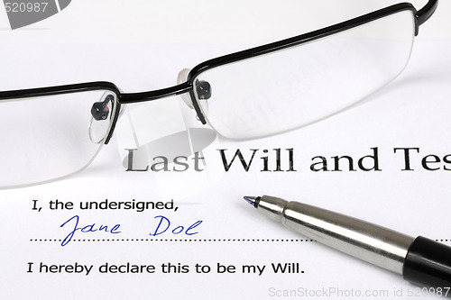 Image of Last Will