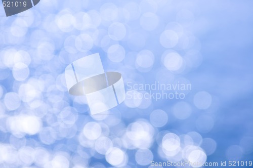 Image of Blue and white background