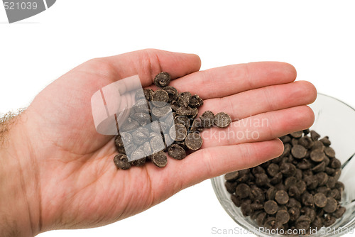 Image of Handful of Chocolate Chips