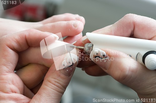 Image of Foot therapist at work