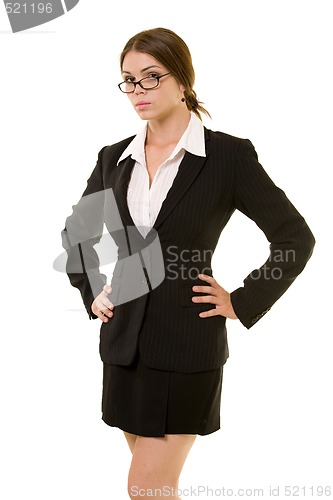 Image of Serious business woman