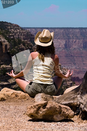 Image of Meditating at Grand Canyon