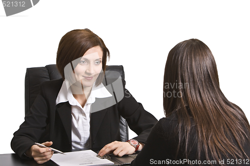 Image of Business interview