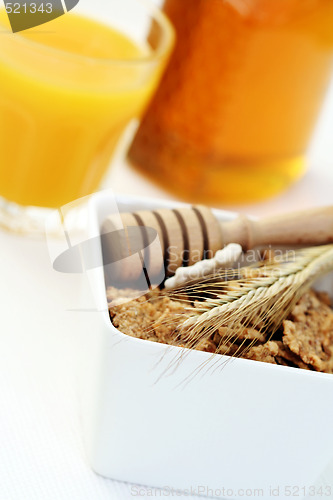 Image of cereal for breakfast