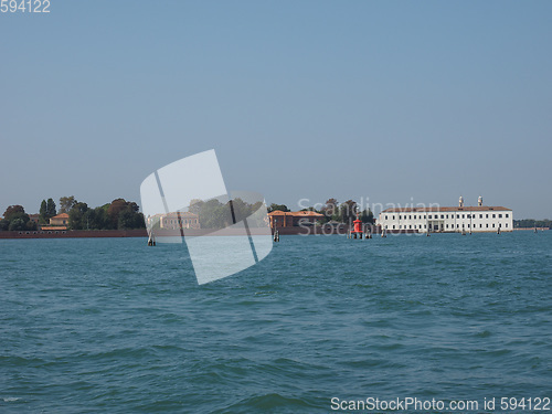 Image of San Servolo island in Venice