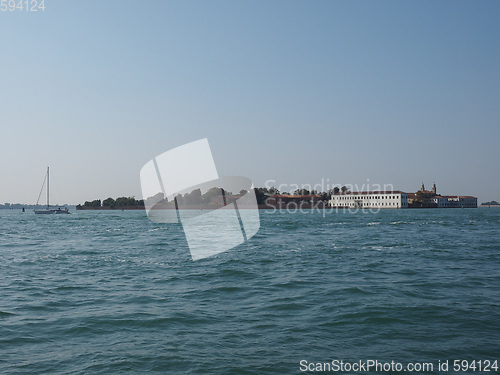 Image of San Servolo island in Venice