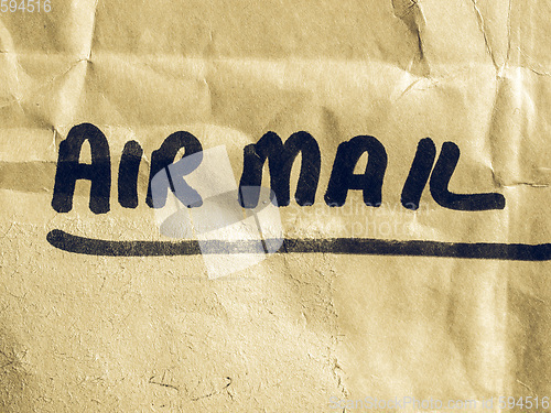 Image of Vintage looking Letter envelope