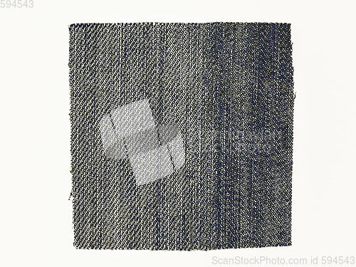 Image of Vintage looking Blue fabric sample