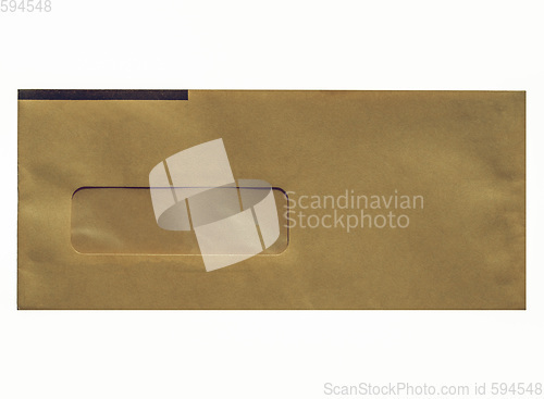 Image of Vintage looking Letter envelope