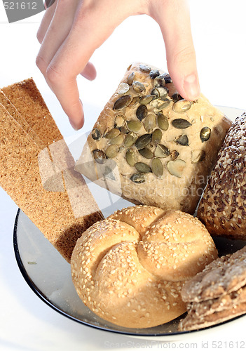 Image of Assortment of baked bread