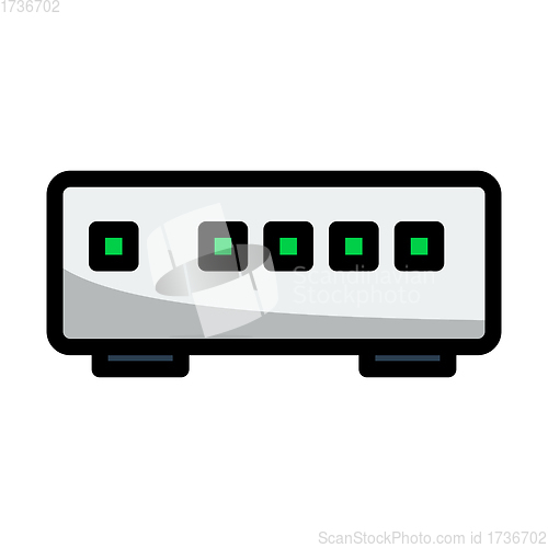 Image of Ethernet Switch Icon