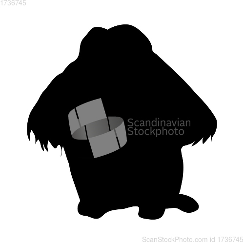 Image of Gibbon Ape Silhouette