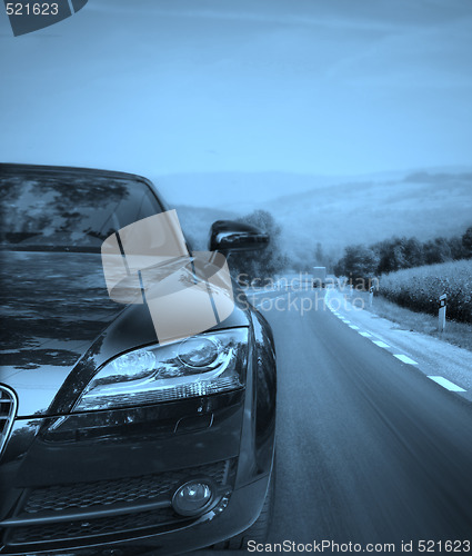 Image of Car on the highway