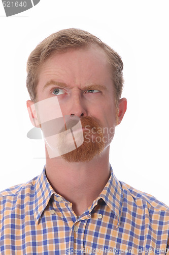 Image of Portrait of thinking man