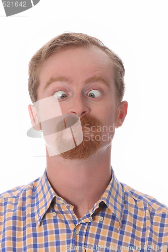 Image of Portrait of funny man 