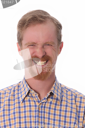 Image of Portrait of funny man 