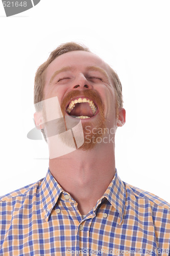Image of Portrait of smiling man 