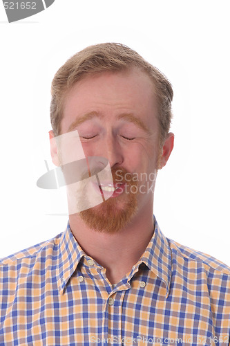 Image of Portrait of funny man 