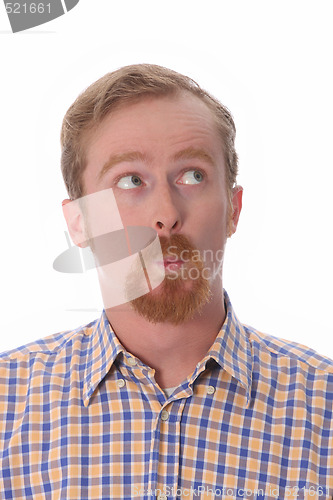 Image of Portrait of thinking man