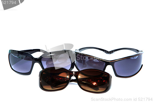 Image of Sunglasses on White