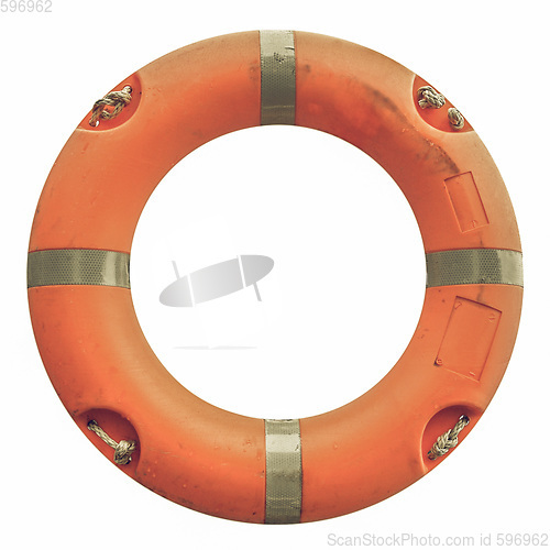 Image of Vintage looking Lifebuoy