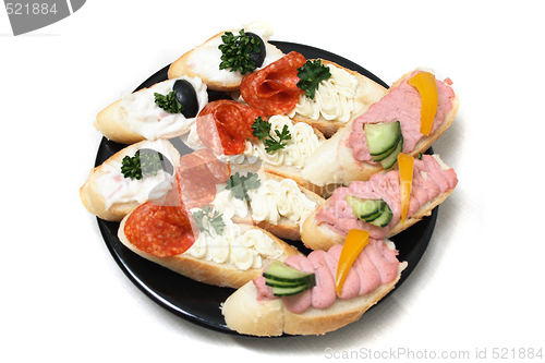 Image of food from party 