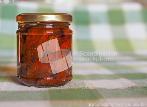 Image of Jar of sundried tomato