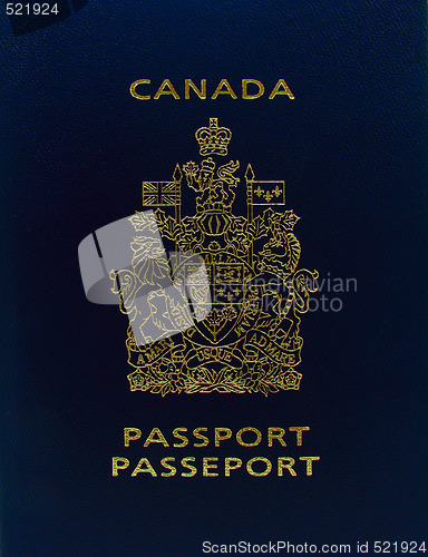 Image of Canadian passport