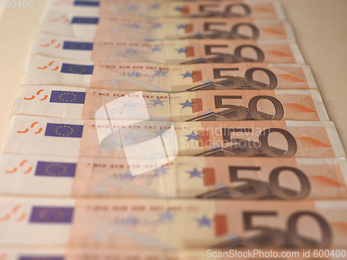 Image of Euro (EUR) notes, European Union (EU)