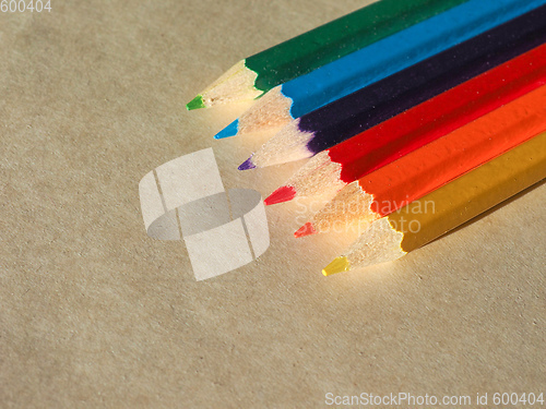 Image of Many colour pencil