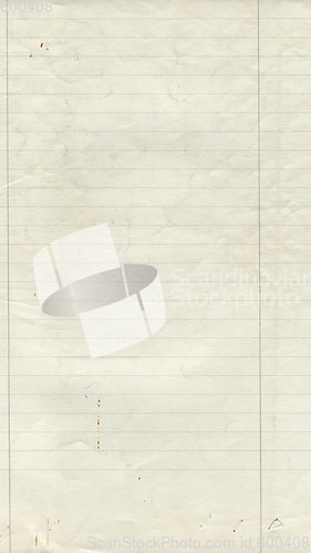 Image of Off white paper texture background - vertical