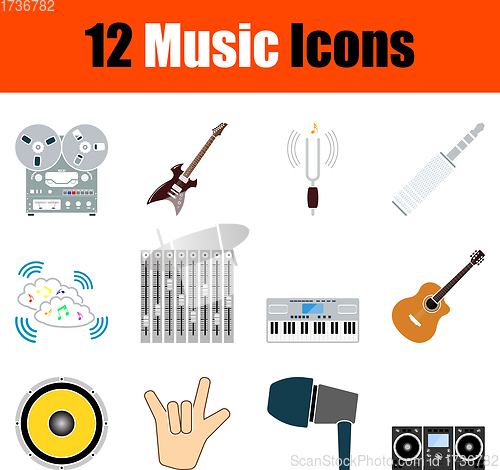 Image of Music Icon Set