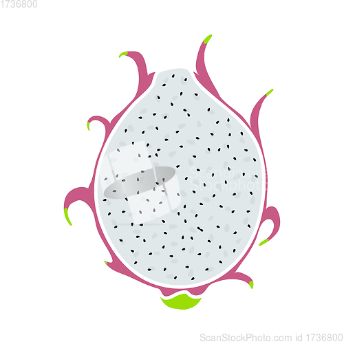 Image of Icon Of Dragon Fruit In Ui Colors